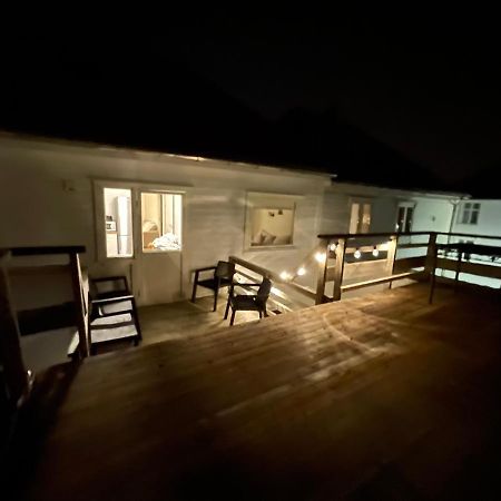 Central Bnb Stavanger At Bertis Ap 9 Generous Rooftop Terrace Exterior foto